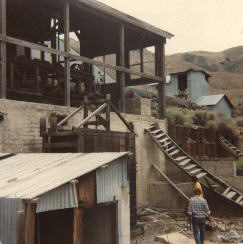 a large mill at the Betty O' Neal mine
