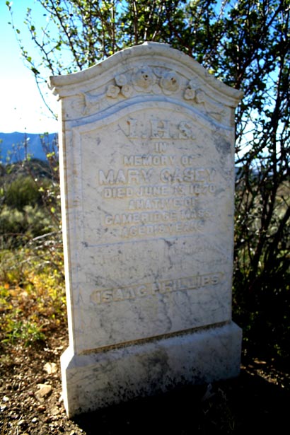 a friend buried Mary.  What happened to her family?