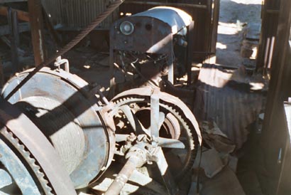 with a running engine, we operated this equipment