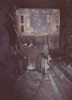 one of many ore carts